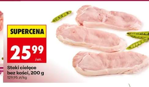 Steki cielęce bez kości