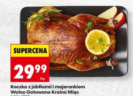 Kaczka z jabłkami i majerankiem Wolno Gotowane Kraina Mięs