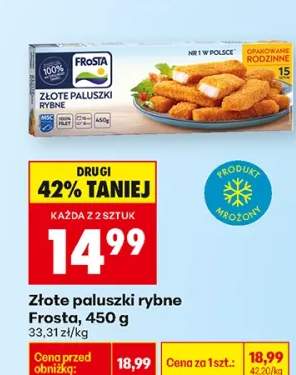 Złote paluszki rybne