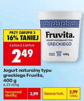 Jogurt naturalny typu greckiego