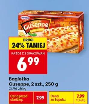 Pizza bagietka Guseppe