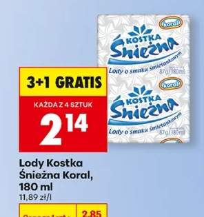 Lody o smaku śmietankowym