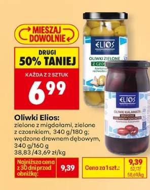 Oliwki zielone z migdałami