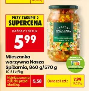 Mieszanka warzywna z kukurydzą