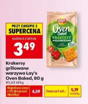 Krakersy grillowane warzywa Oven Baked
