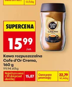Kawa rozpuszczalna Crema