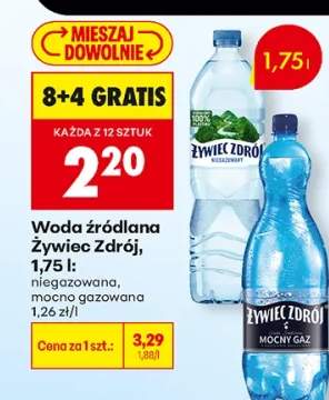 Woda źródlana niegazowana