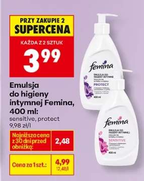 Emulsja do higieny intymnej sensitive, protect