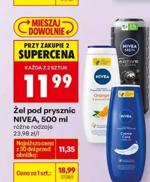 Żel pod prysznic różne rodzaje
