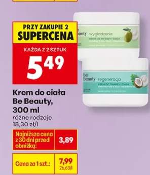 Krem do ciała wygładzenie z ekstraktem jabłka i olejem