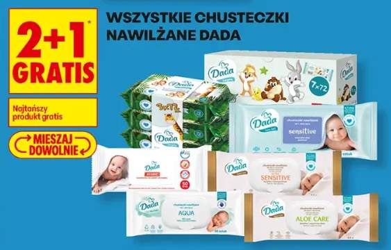 Chusteczki nawilżane Dada