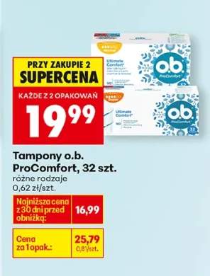 Tampony ProComfort różne rodzaje