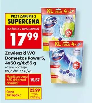 Zawieszki WC Power5 różne rodzaje