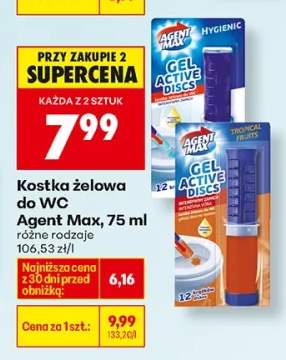 Kostka żelowa do WC różne rodzaje