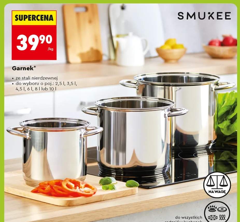 Garnek ze stali nierdzewnej