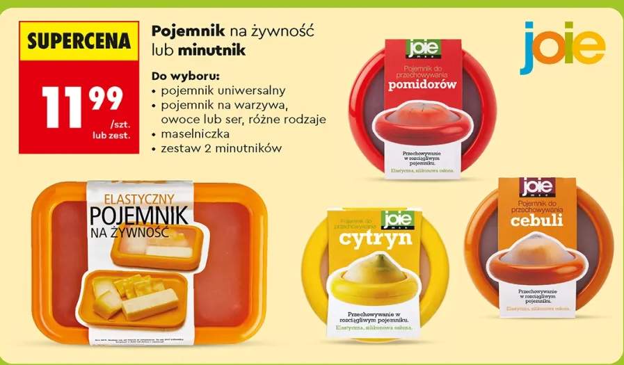 Pojemnik na żywność lub minutnik