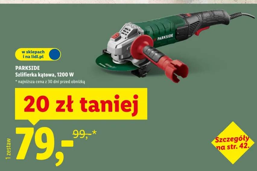 Szlifierka kątowa 1200W