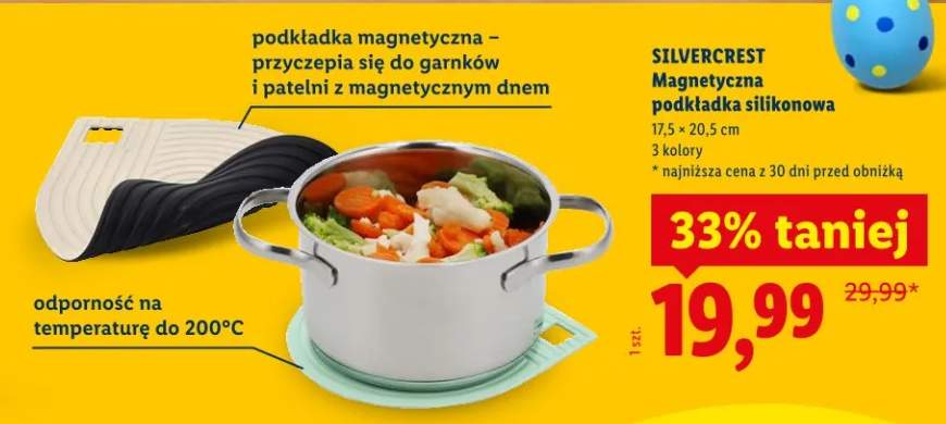 Magnetyczna podkładka silikonowa