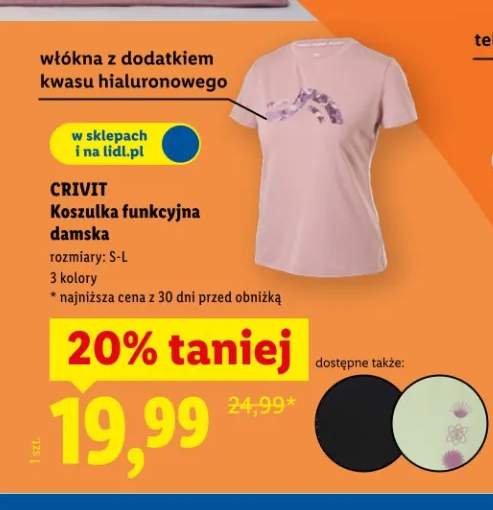 Koszulka funkcyjna damska