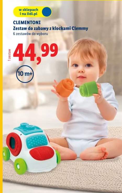 Zestaw do zabawy z klockami Clemmy