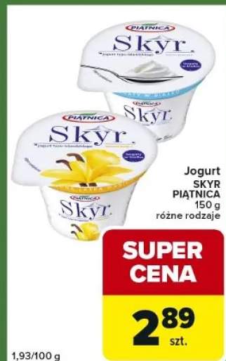 Jogurt różne rodzaje