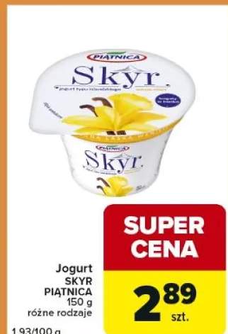 Jogurt różne rodzaje