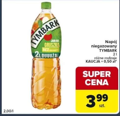 Napój niegazowany Tymbark jabłko gruszka różne rodzaje