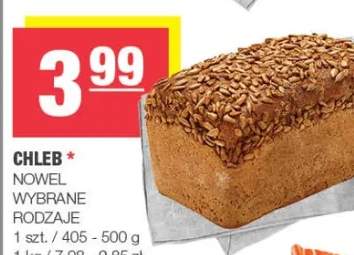 Chleb Nowel wybrane rodzaje