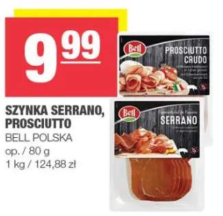 Szynka serrano, prosciutto