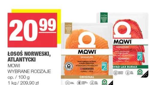 Łosoś norweski, atlantycki