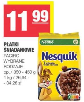 Płatki śniadaniowe wybrane rodzaje