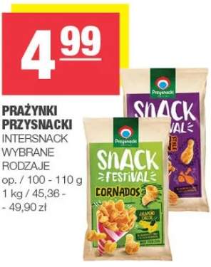 Prażynki przysnacki wybrane rodzaje