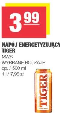 Napój energetyzujący