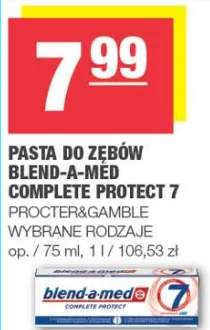 Pasta do zębów blend-a-med Complete Protect 7