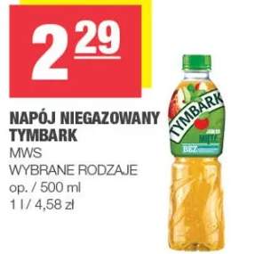 Napój niegazowany tymbark wybrane rodzaje