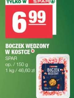 Boczek wędzony w kostce