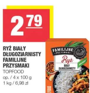 Ryż biały długoziarnisty familijne przysmaki