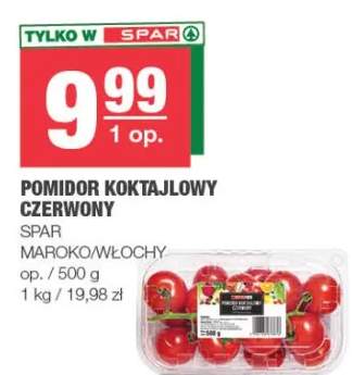 Pomidor koktajlowy czerwony maroko/włochy