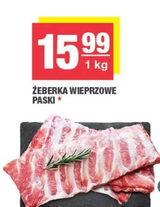 Żeberka wieprzowe paski