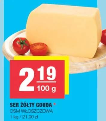 Ser żółty gouda osm włoszczowa
