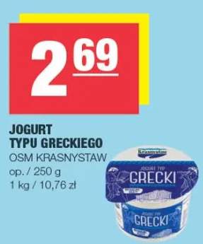 Jogurt typu greckiego