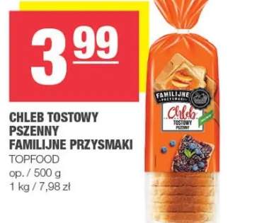 Chleb tostowy pszenny familijne przysmaki