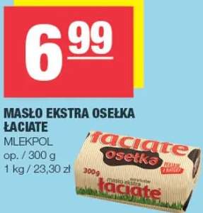 Masło extra osełka łaciate