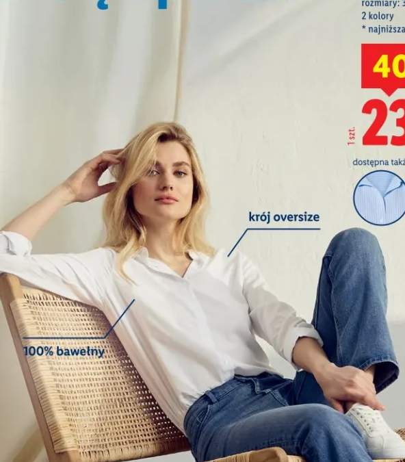 Koszula damska z bawełny