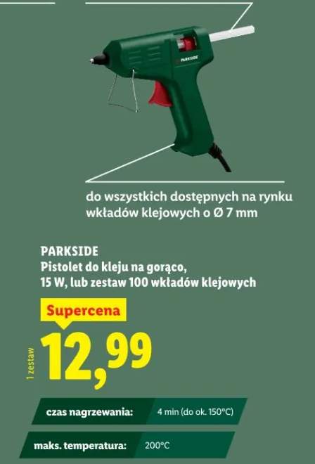 pistolet do klejenia na ciepło