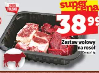 Zestaw wołowy na rosół