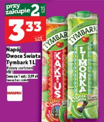 Napój owoce świata Tymbark