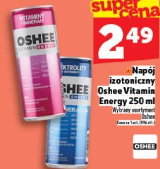 Napój izotoniczny Oshee Vitamin Energy