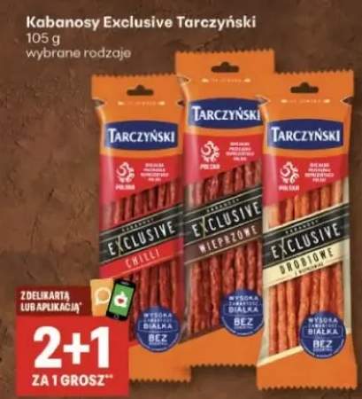 Kabanosy Exclusive wybrane rodzaje