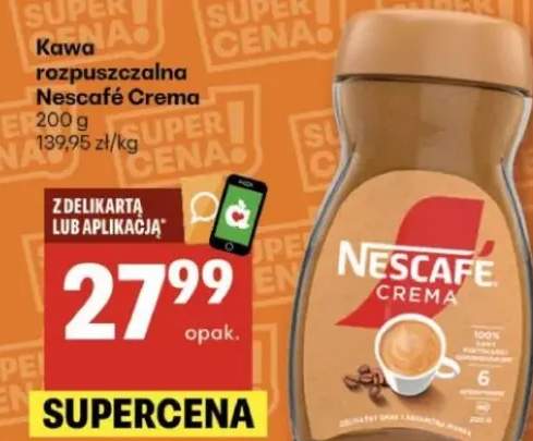 Kawa rozpuszczalna Crema